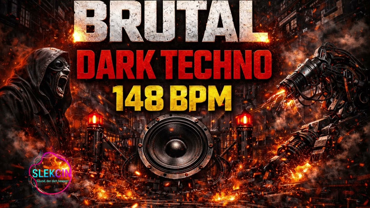 BRUTAL DARK TECHNO 148 BPM 🔥 Industrial Warehouse Rave #darktechno #industrialtechno #warehouserave 