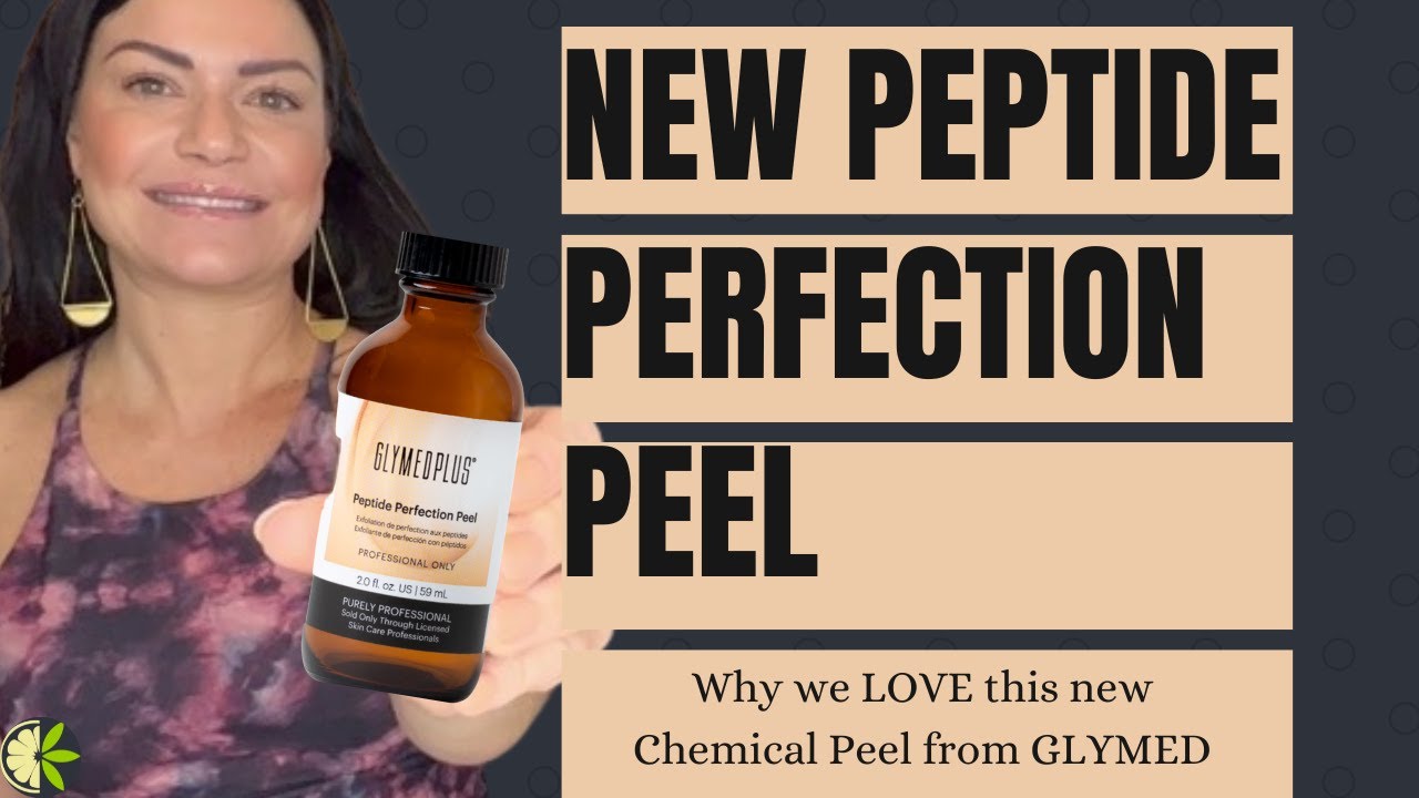 ALL about the NEW  PEPETIDE  PERFECTION PEEL from glymed plus ! Why we love it & how I’m  using it!