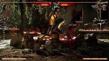 Mortal Kombat 1 Reptile mid screen combos