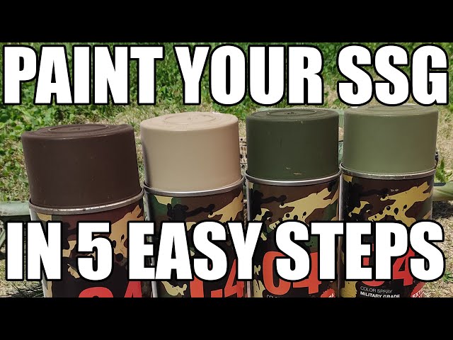 How to camo paint an airsoft gun - Step by Step guide - NOVRITSCH Blog