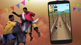 Jallikattu Run Mobile Game Trailer screenshot 1