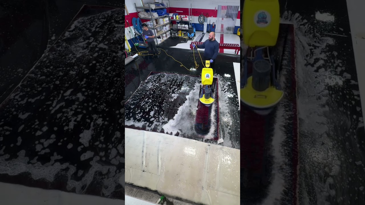 Watch How We Clean This Chinese Wool Rug!🧼😱