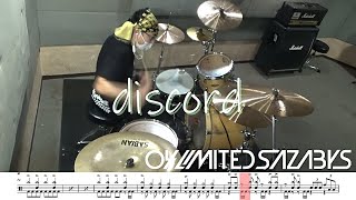 A*げ様 04 Limited Sazabys サイン　ドラム ドラム譜面付き】04 Limited Sazabys「 discord」を叩いてみた