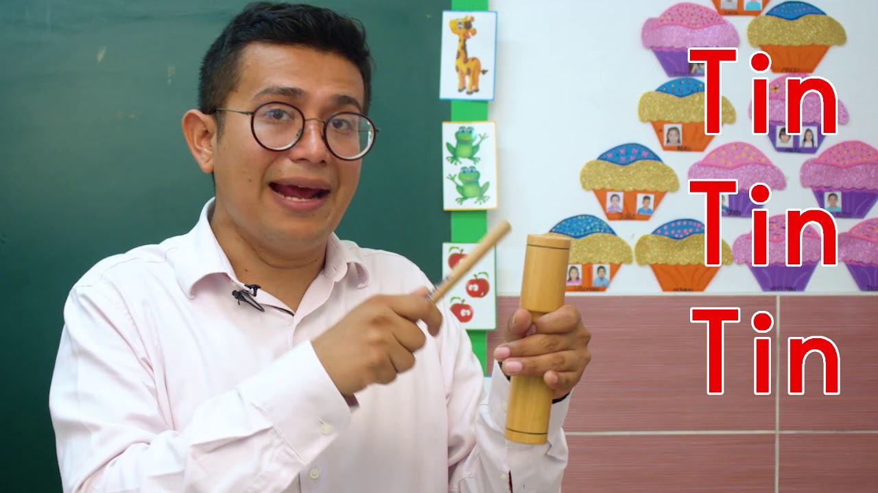 Ejercicios Rítmicos para niños en edad Pre-Escolar usando el TOC TOC.