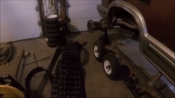 Custom Tracked Vehicle, Part 11 Track and Final Prep one side