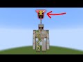 can a bee lift up an iron golem...?