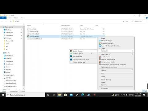 How to run HTML code in browser - chrome | HTML program run kaise kare ...