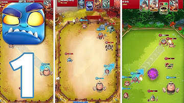 Smashing Four: PvP Hero bump - Gameplay Walkthrough Part 1 - Tutorial (IOS,Android)