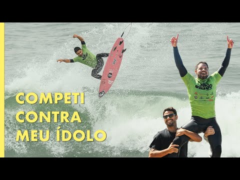 COMPETI CONTRA O CAMPEÃO MUNDIAL DE SURFE ADRIANO DE SOUZA EM CASA // Busy Surfing...