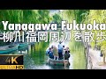 4K【Yanagawa Fukuoka walking tour】やながわふくおか~ はかた周辺を散歩ウォーキングツアー