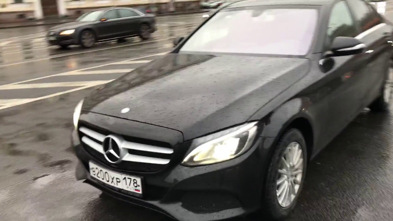 Прокат Mercedes W205 C 180 в СанктПетербурге Lux Rent