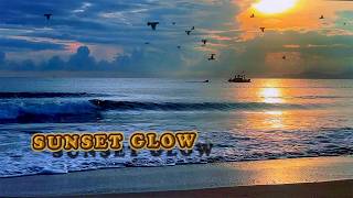 Golden Ocean Glow 🌊 Soft Piano and Gentle Waves for Relaxing Evenings screenshot 1