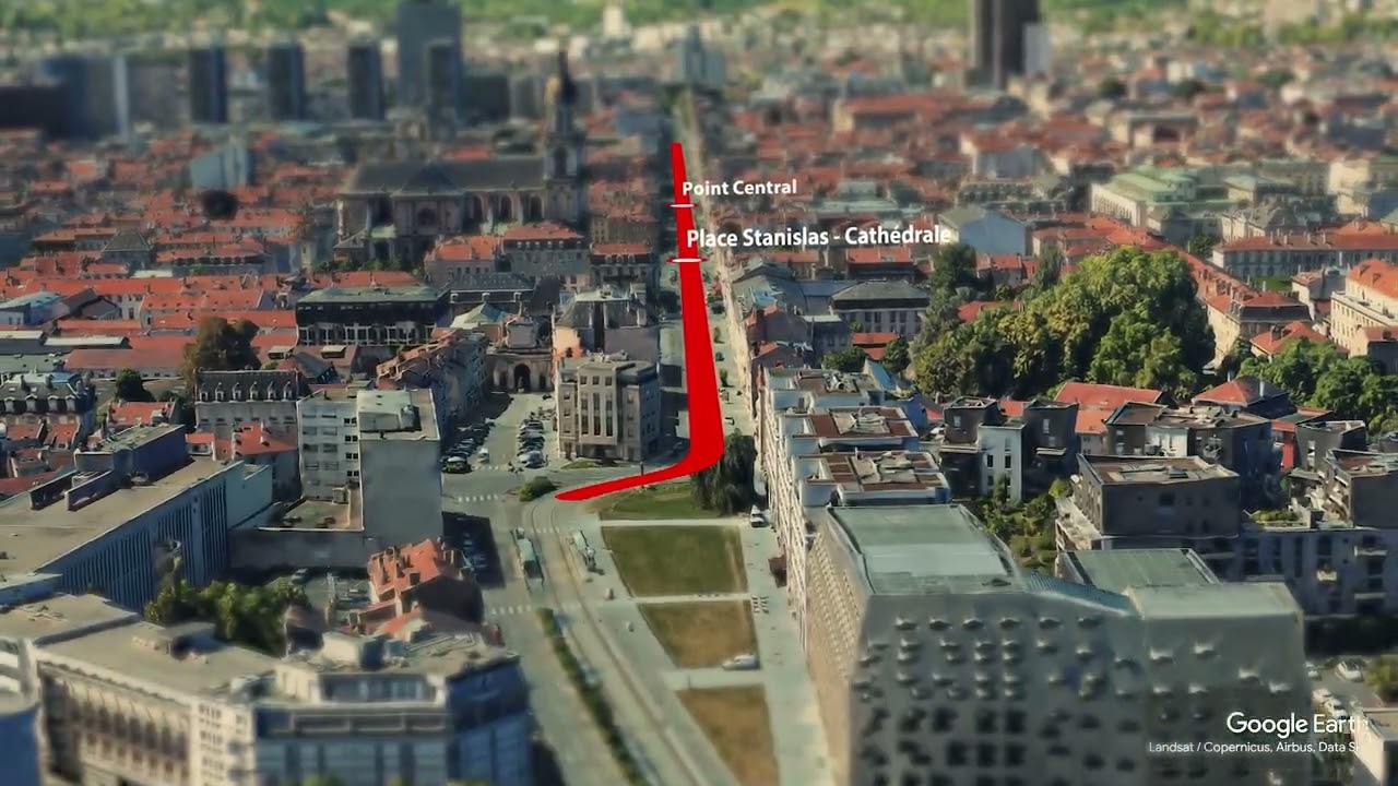 Le tracé de la nouvelle ligne du trolleybus