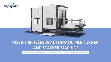 MSYB-1450S/1650S Automatic Pile Turner and Stacker Machine