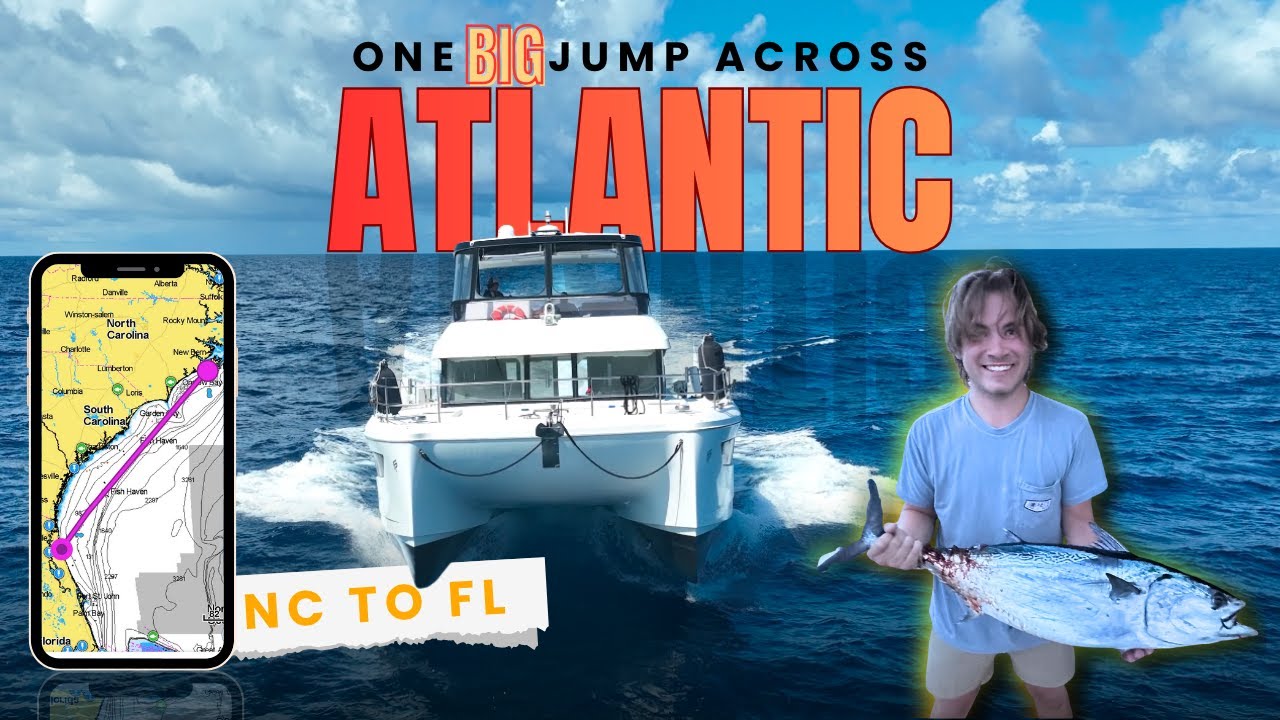 Пересечение Атлантики: 430 миль от Северной Каролины до Флориды | Доставка яхты на расстояние 120...