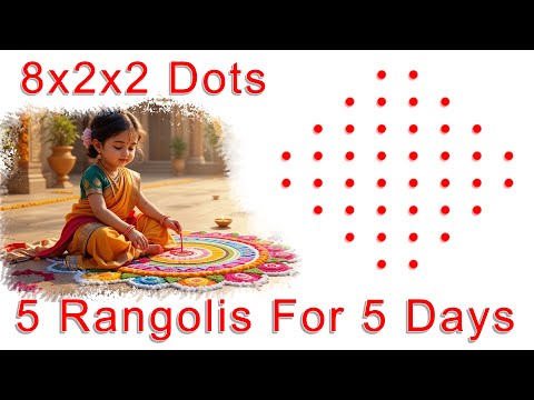Mastering Dot Rangoli Step by Step Tutorial for Stunning Patterns