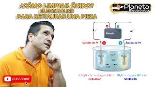 Cómo limpiar óxido y dar baño nuevo a nuestras piezas de restauración by Planeta Electronico - Carlos Martin 1,081 views 1 day ago 2 minutes, 8 seconds