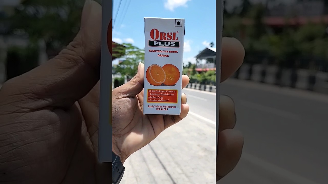 ORS Plus Amazing Juice 🥤 