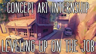 Leveling Up on the Job, Concept Art Internship | Hugo Lambert
