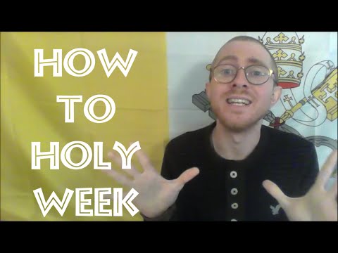Video: How To Prepare For Easter During Holy Week