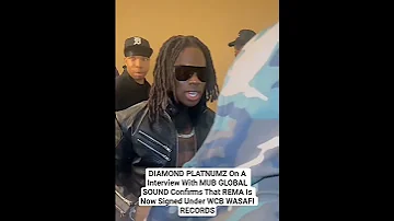 DIAMOND PLATNUMZ On A Interview With MUB GLOBAL SOUND Confirms That REMA Is Now Signed Under WASAFI 