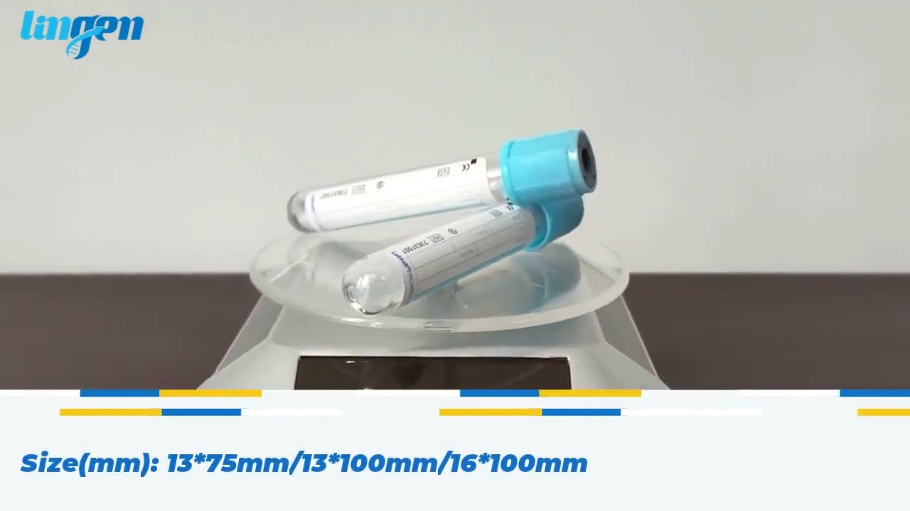 Blood Collection Tube Two-layer 3.2% Sodium Citrate (1:9) Coagulation Tube CE Approved