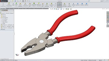 Solidworks tutorial | Sketch Plier in Solidworks