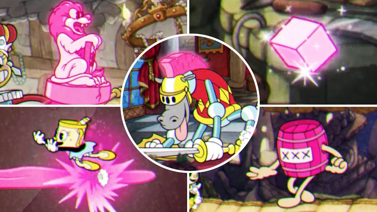 Cuphead DLC All Parry Objects YouTube