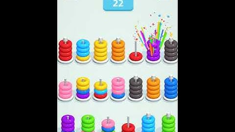 Hoop Sort Puzzle Level 291 - 300 Walkthrough | PuzzleChallenge ✔️