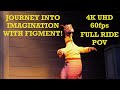 EPCOT Journey Into Imagination With Figment 2019 4K Full Ride POV Walt Disney World Orlando Florida