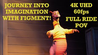 EPCOT Journey Into Imagination With Figment 2019 4K Full Ride POV Walt Disney World Orlando Florida