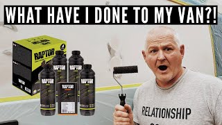 Raptor Coating a Van — DIY Campervan Paint Job UK
