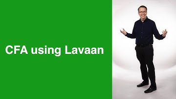 CFA Using Lavaan