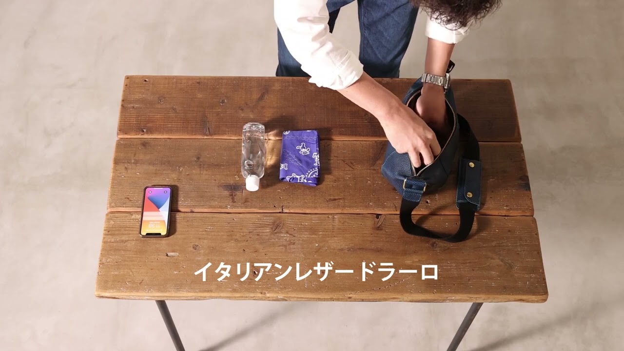 もりすんさん　レザーボディバッグ　YouTube もりすんさん レザーボディバッグ YouTube Suitable for a