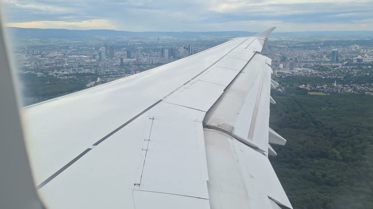 Lufthansa LH117 from Munich, landing in Frankfurt