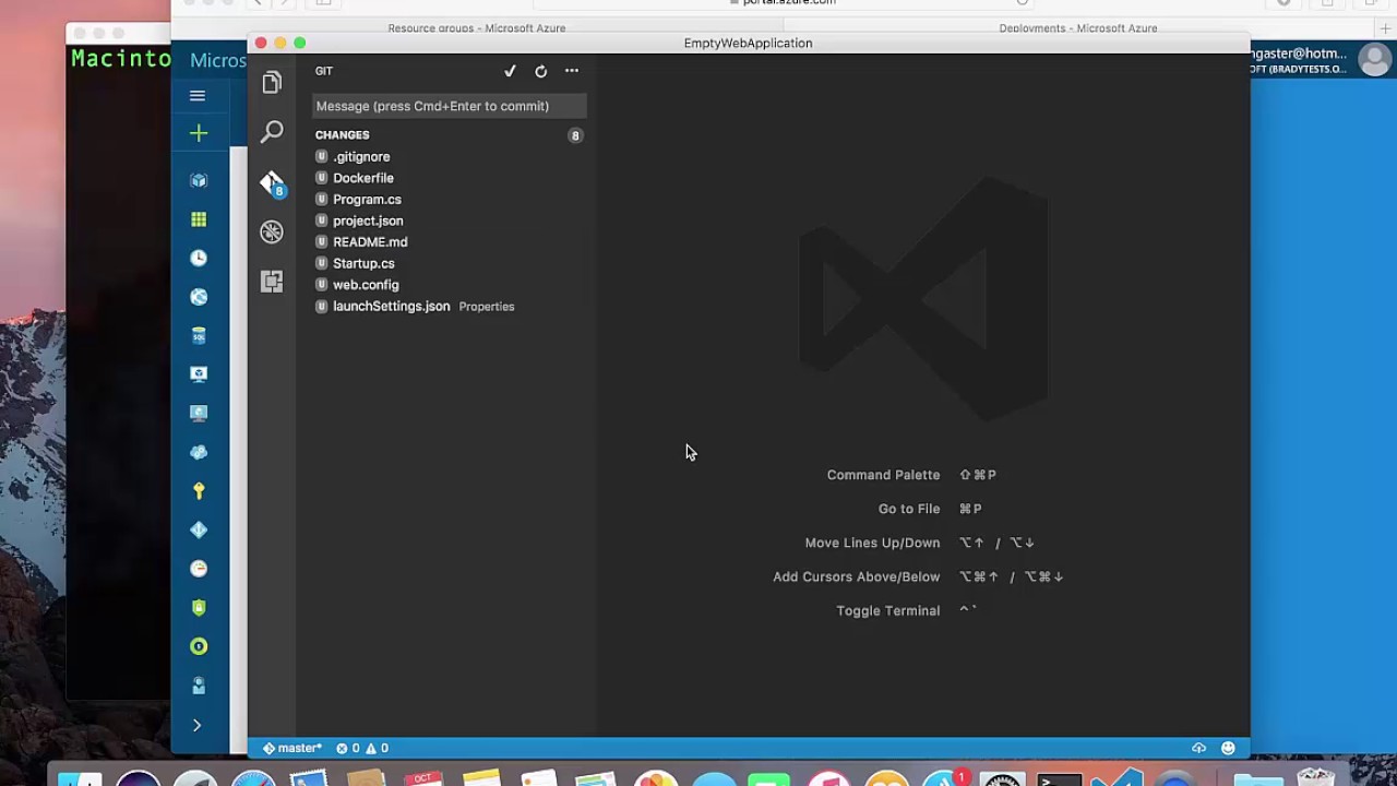 Azure Tools For Visual Studio Code Youtube