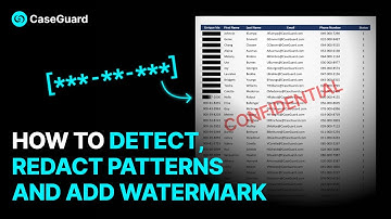 Instantly Redact PII & Add Watermarks in PDFs with CaseGuard