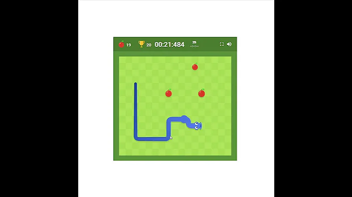 Google Snake Speedrun Classic Mode Standard 25 Apples 3 Apples Standard 25.380s