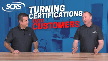 SCRS Quick Tip: Turning Certifications Into Customers