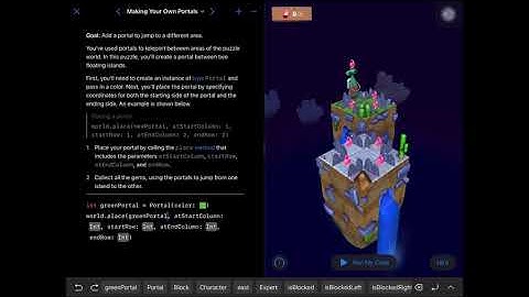 Making Your Own Portals on Swift Playgrounds