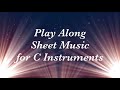 YOU ARE THE REASON by Calum Scott and Leona Lewis - Play Along Video/ Sheet Music for C Instruments