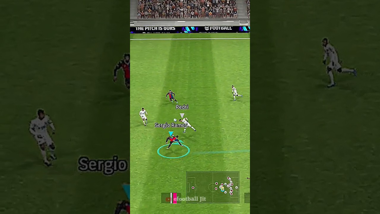 Sergio Ramos did this impossible goal | pes 