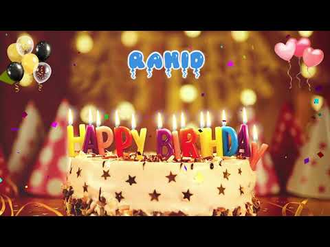 RAHID Birthday Song – Happy Birthday to You