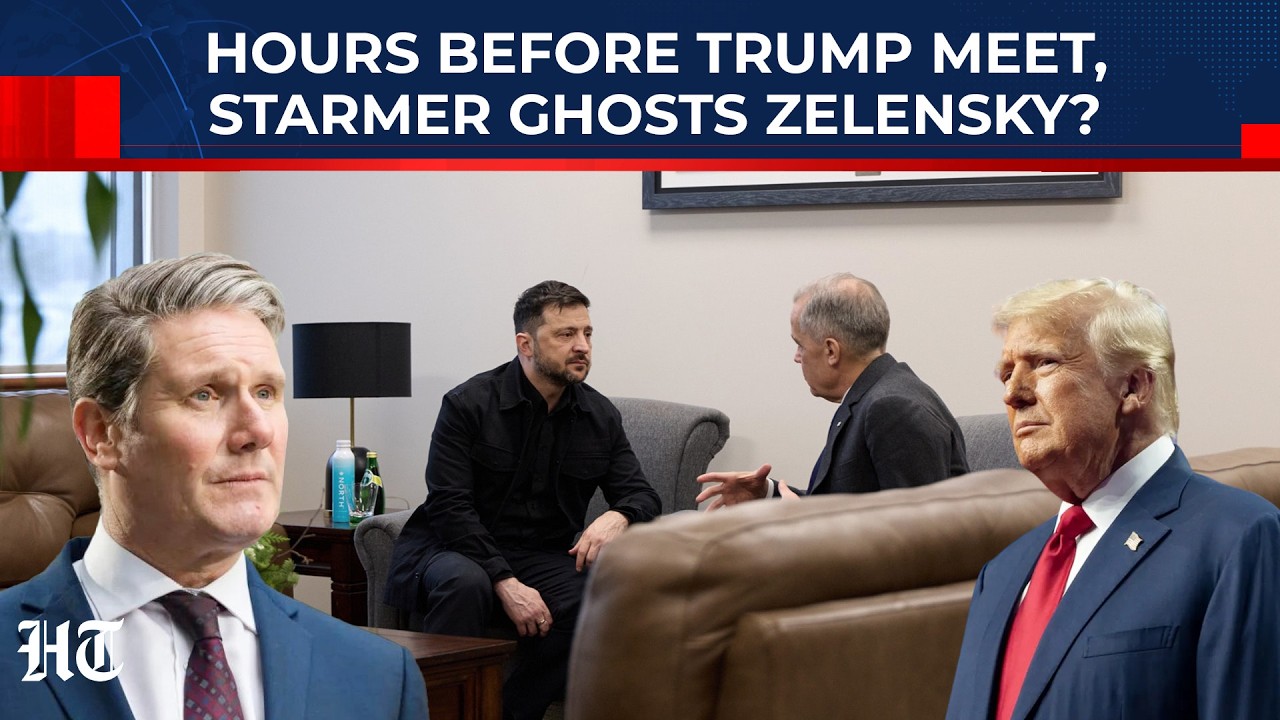 Starmer Dumps Zelensky With Bizarre 'Diary Pressure' Excuse Just Hours From Trump's Big Showdown