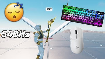 Steelseries Apex Pro TKL ASMR 😴1v1 BuildFights 🏆 Satisfying Keyboard Fortnite 360 FPS 4K