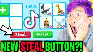 Can We Get These NEW ADOPT ME TIK TOK HACKS To ACTUALLY WORK!? (STEAL PETS!?)