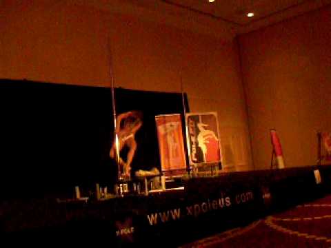 Luz Escalante at Pole Convention. Washington DC Ma...