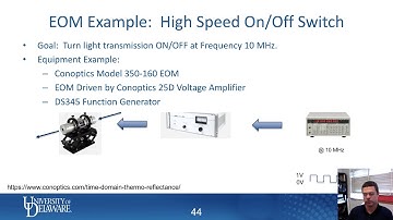 Electro-Optic Modulators - TDTR Short Course