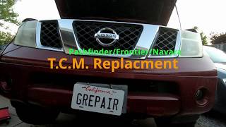 How to Replace Nissan TCM 2005  08 Truck/ RE5RO5A