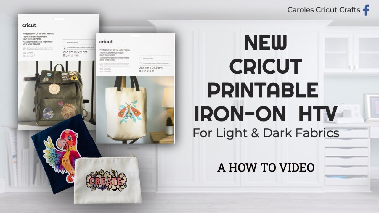 Create Fun packaging using Cricut Iron On for Light Fabric Cricut